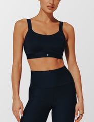 Black Kinetic Adjustable Sports Bra