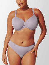 Dreamy Lilac ComfortStretch Smoothing Full Coverage Bra (Purple)