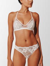 Sea Salt All Day Lace Racerback Bralette