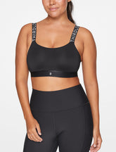 Black Kinetic Adjustable Sports Bra