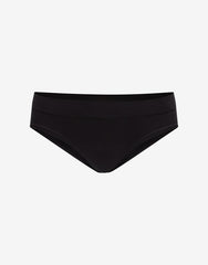 Black Seamless Cloud Cotton Hipster