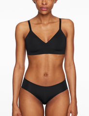 Black Wireless Bra