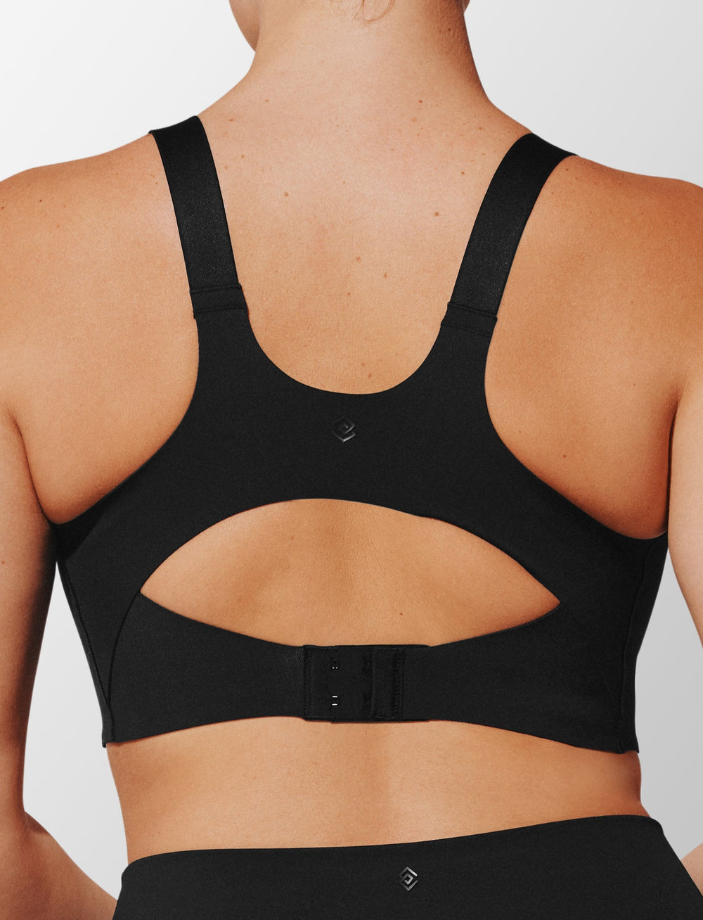 Black TempSync™ Adjustable Sports Bra