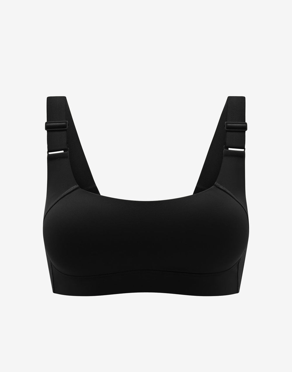 Black TempSync™ Adjustable Sports Bra