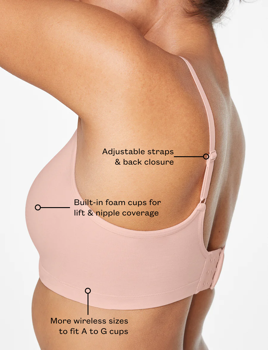 Ballet Form 360 Fit™ Wireless Bra (Pink)