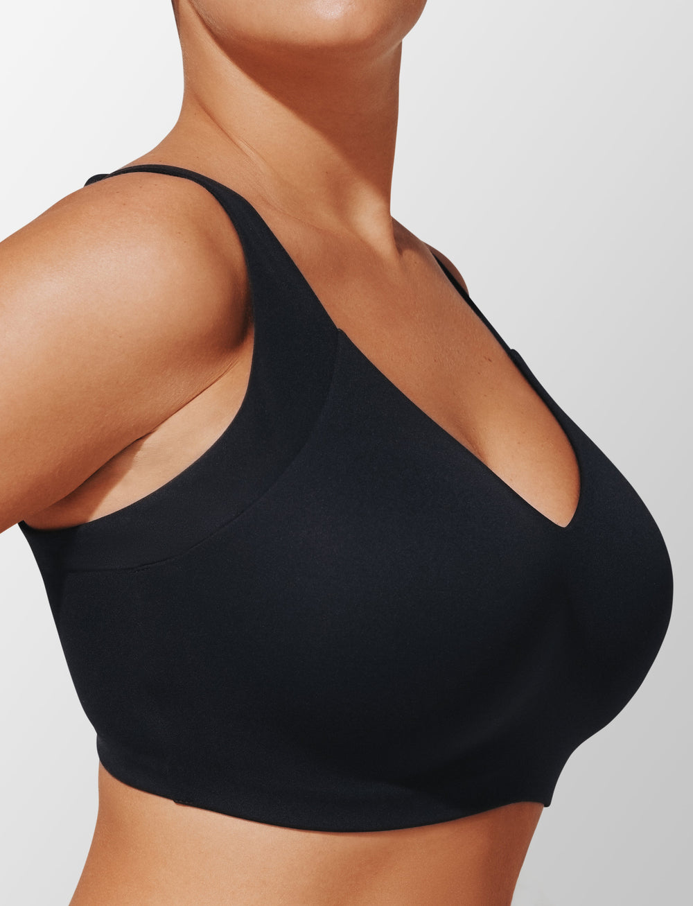 Black ComfortStretch Smoothing Wireless Bra