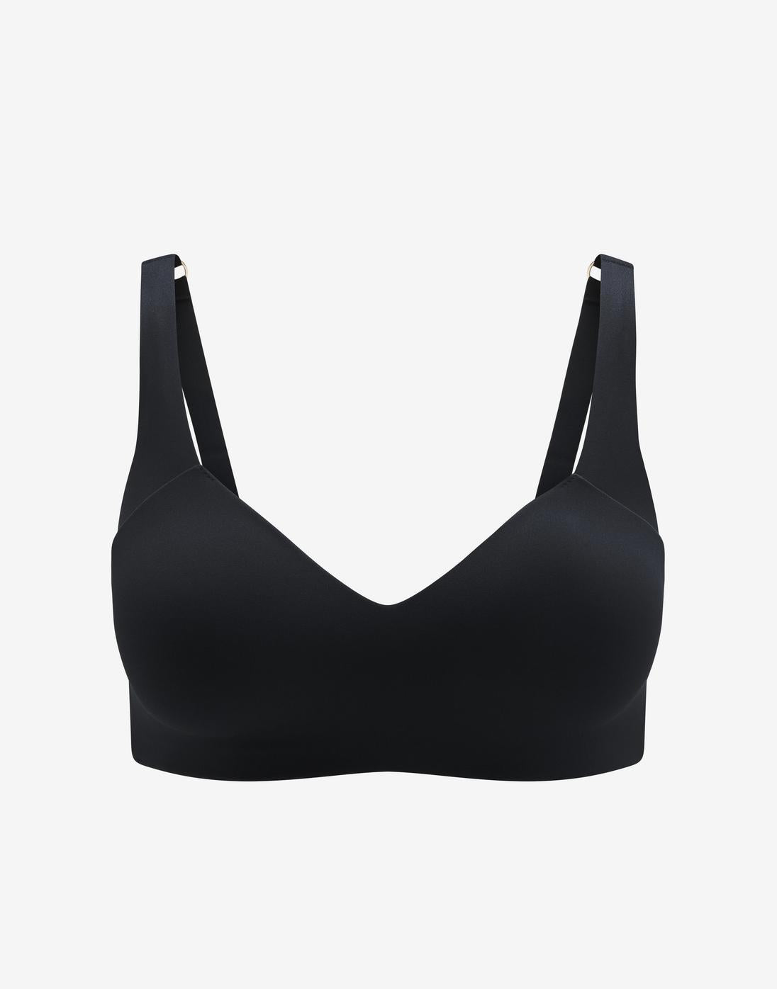 Black ComfortStretch Smoothing Wireless Bra