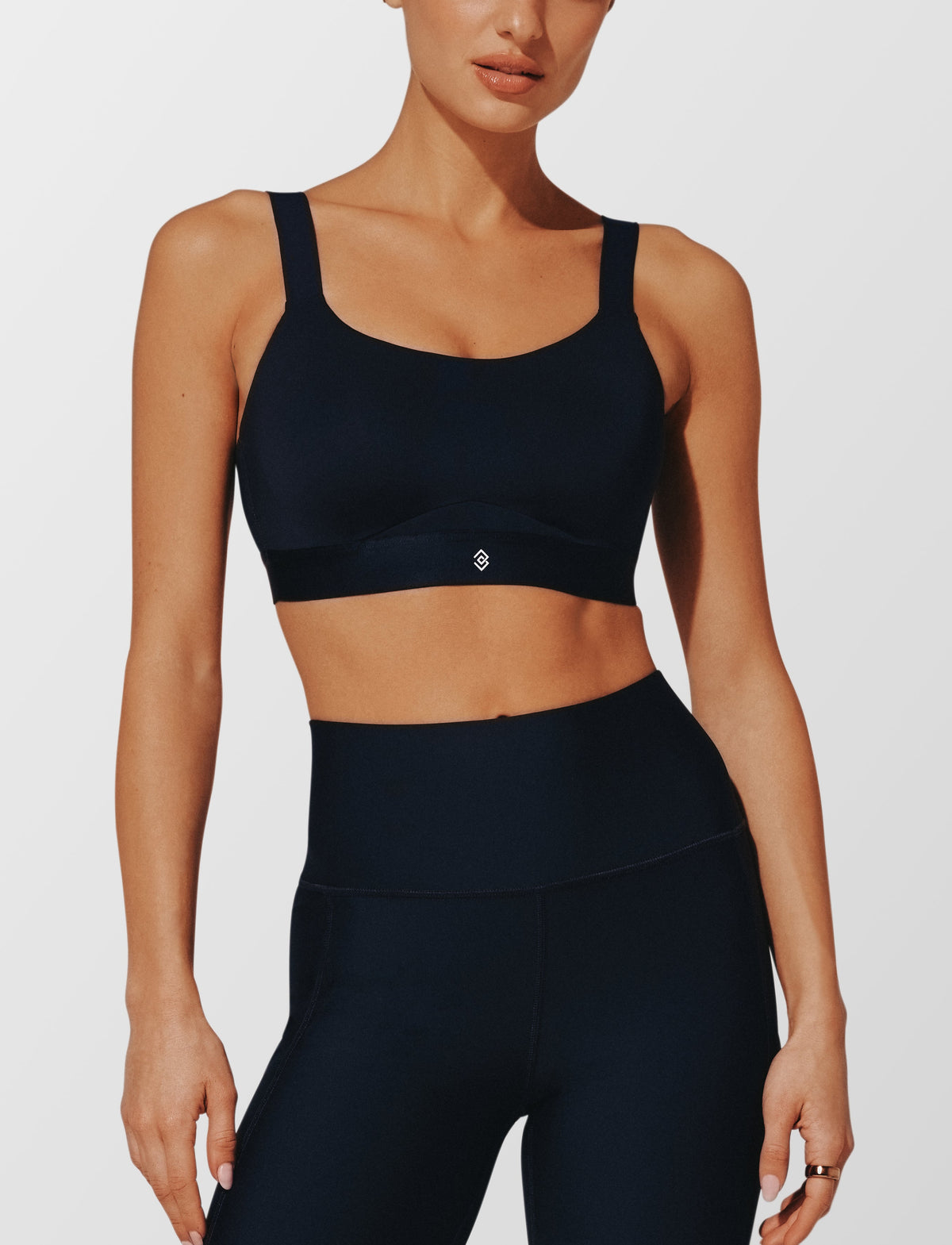 Black Kinetic Adjustable Sports Bra