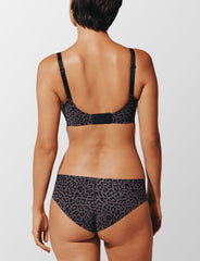 Black Leopard ™ Wireless Push-Up Bra