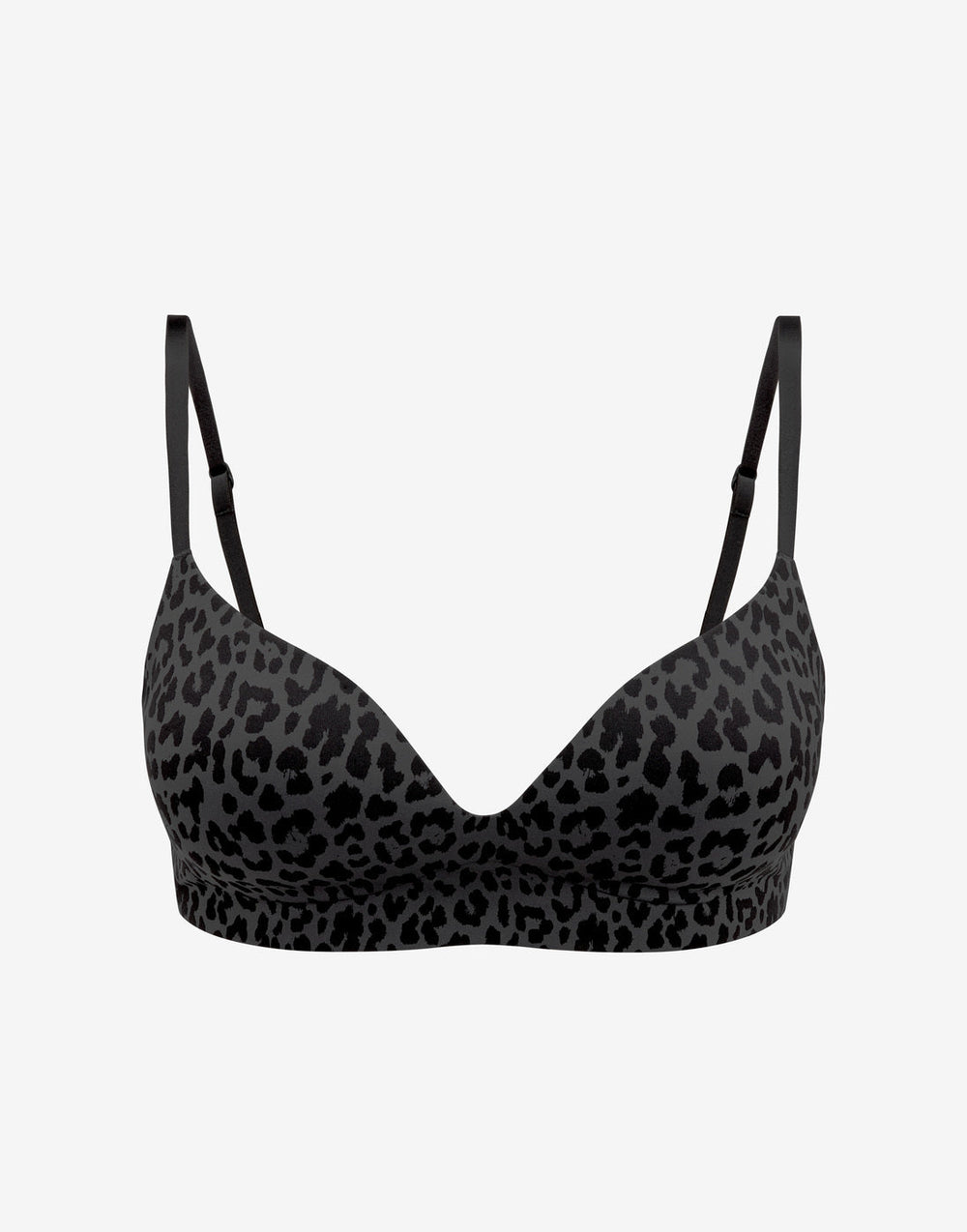 Black Leopard ™ Wireless Push-Up Bra