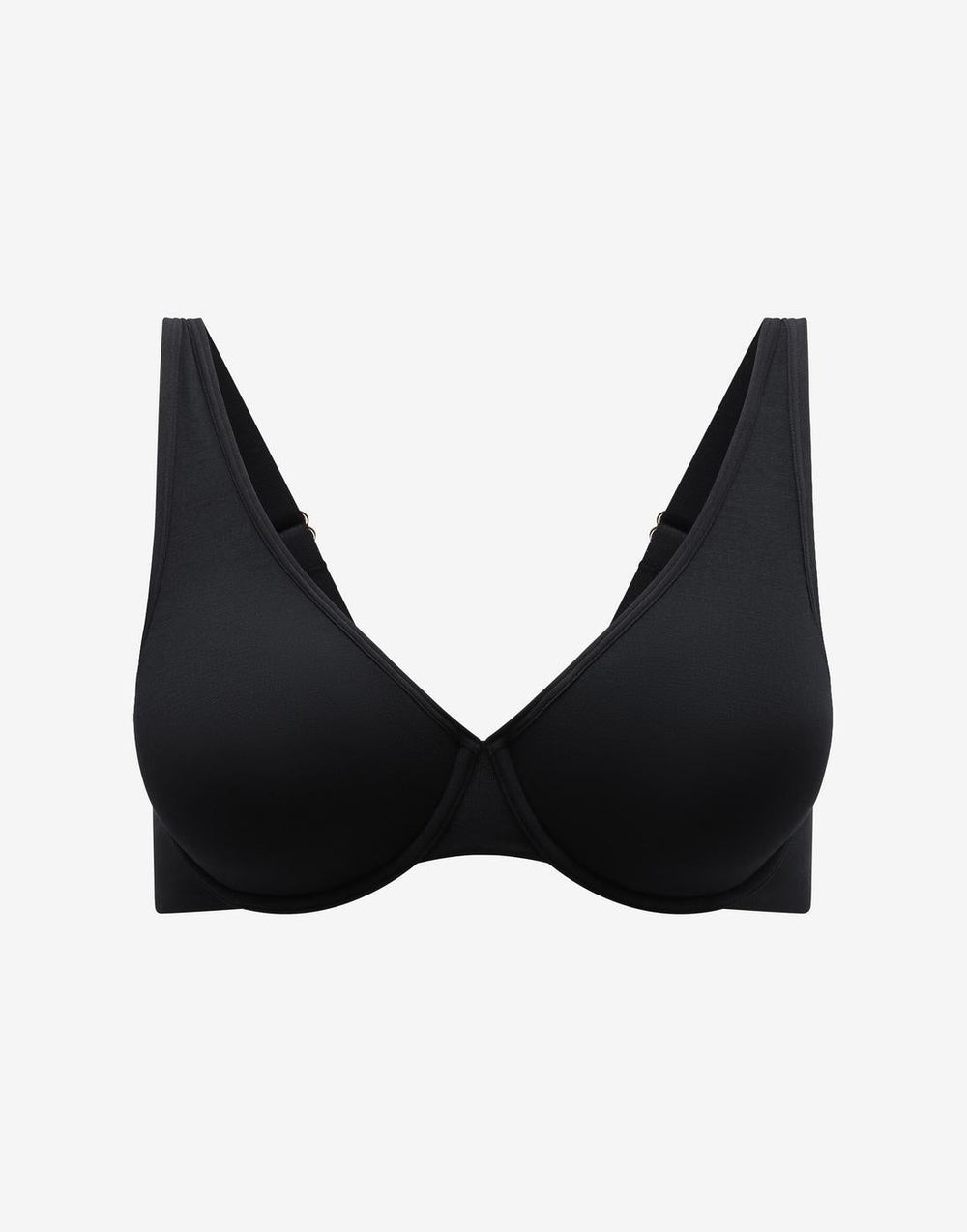 Black Organic Cloud Cotton Perfect Coverage Bra