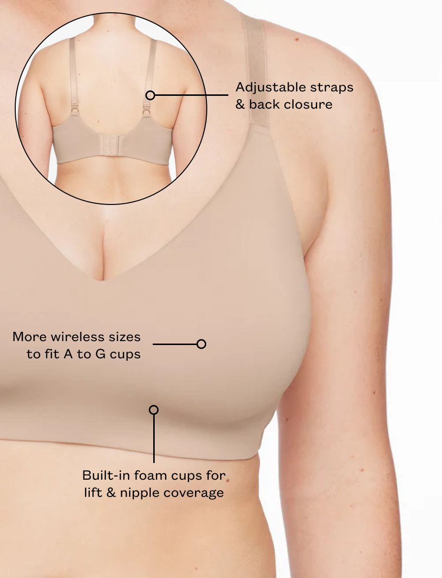 Blush Wireless Bra