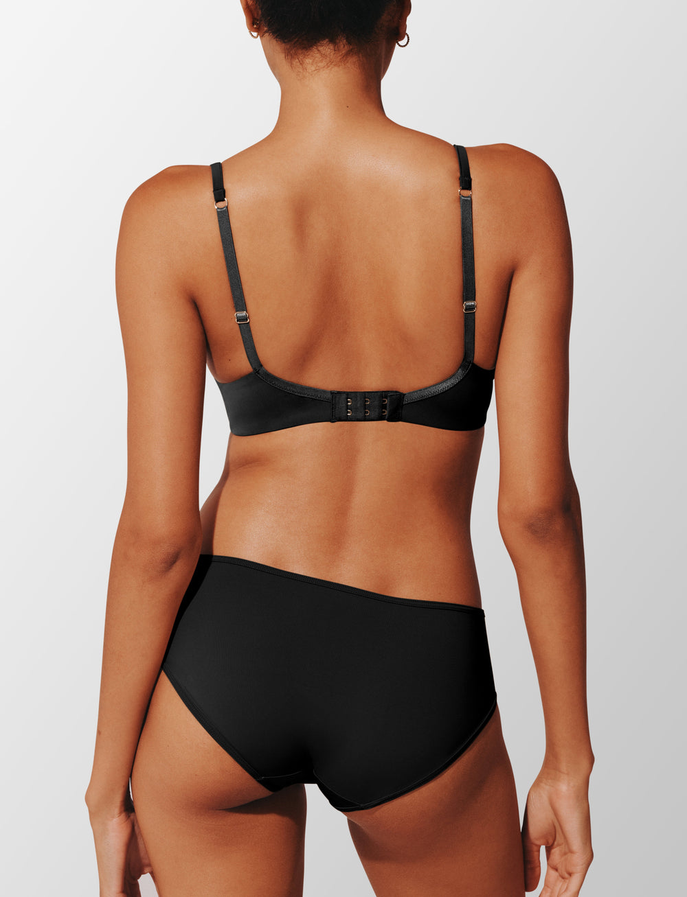 Black Uplift Plunge Bra