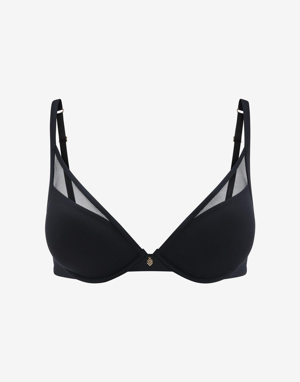 Black Uplift Plunge Bra