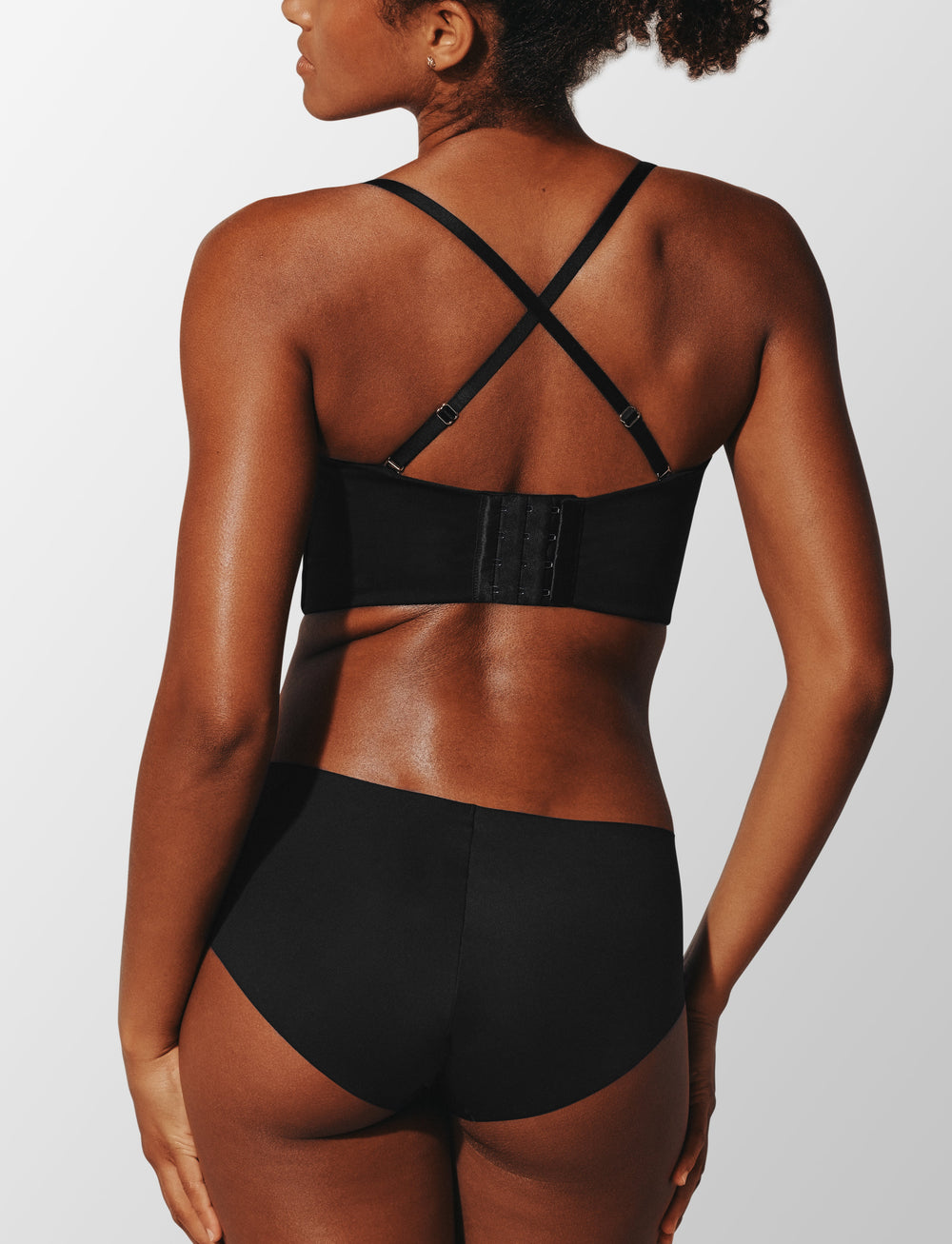 Black ™ Strapless Bustier Bra