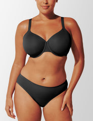 Black ComfortStretch Smoothing Full Coverage Bra