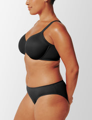Black ComfortStretch Smoothing Full Coverage Bra