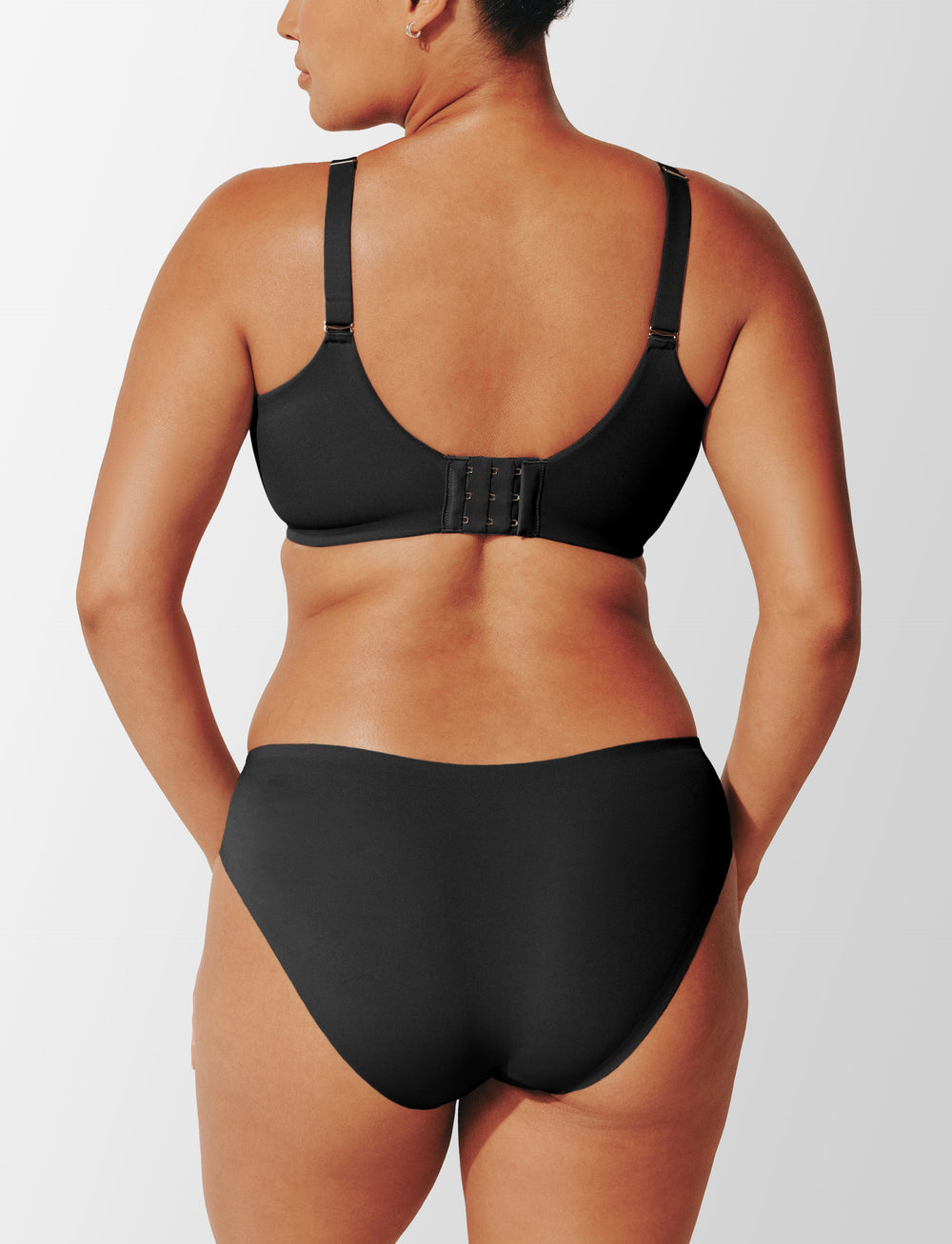 Black ComfortStretch Smoothing Full Coverage Bra
