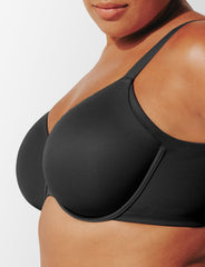 Black ComfortStretch Smoothing Full Coverage Bra
