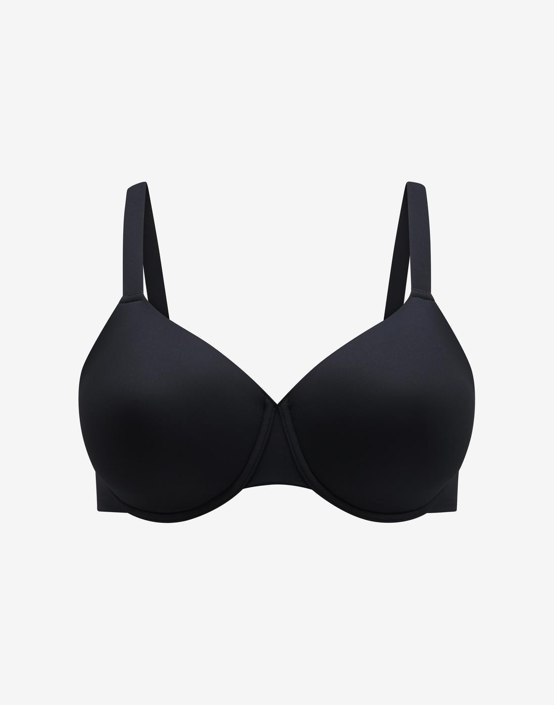 Black ComfortStretch Smoothing Full Coverage Bra