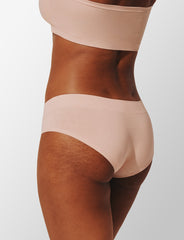 Black & Rose Dust Seamless Cloud Cotton Hipster - 2 Pack