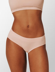 Black & Rose Dust Seamless Cloud Cotton Hipster - 2 Pack
