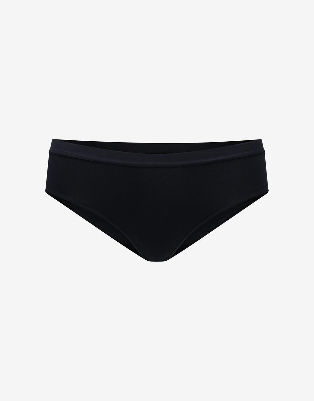 Black Organic Cloud Cotton Hipster