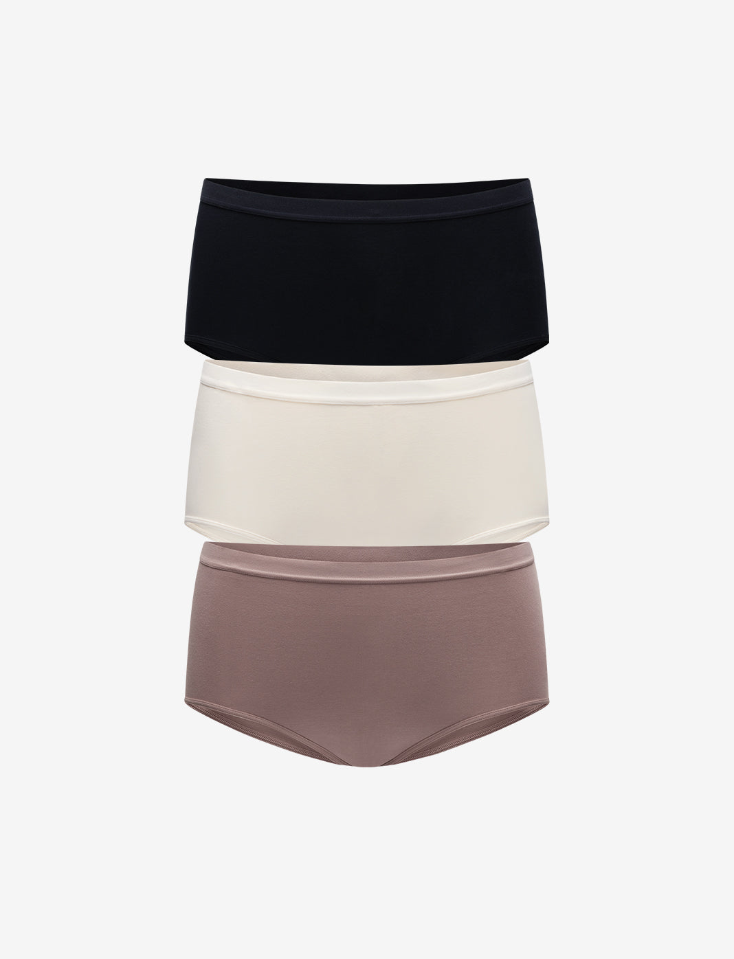 Black-Twilight-Ss Organic Cloud Cotton Brief 3 Pack Box