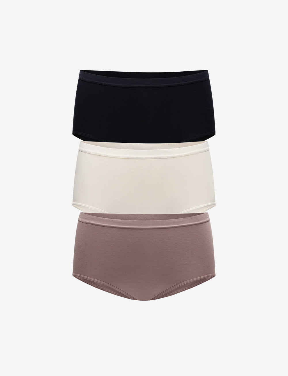 Black-Twilight-Ss Organic Cloud Cotton Brief 3 Pack Box