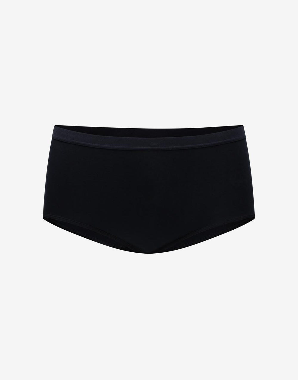 Black Organic Cloud Cotton Brief