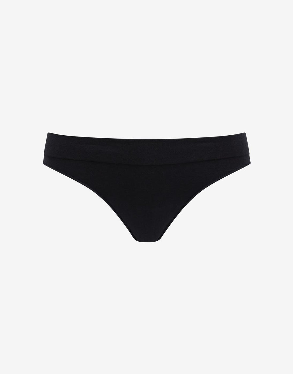 Black Dust Seamless Cloud Cotton Thong