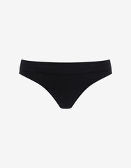 Black Dust Seamless Cloud Cotton Thong