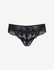 Black All Day Lace Thong