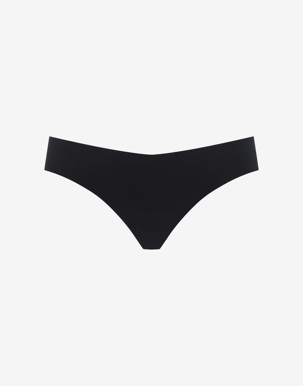 Black No-Show Thong