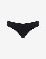 Black No-Show Thong