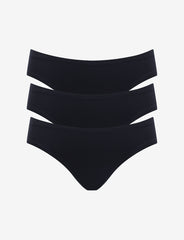 Black ComfortStretch Thong 3 Pack Box