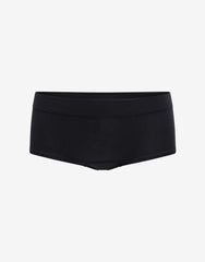 Black Seamless Cloud Cotton Boyshort